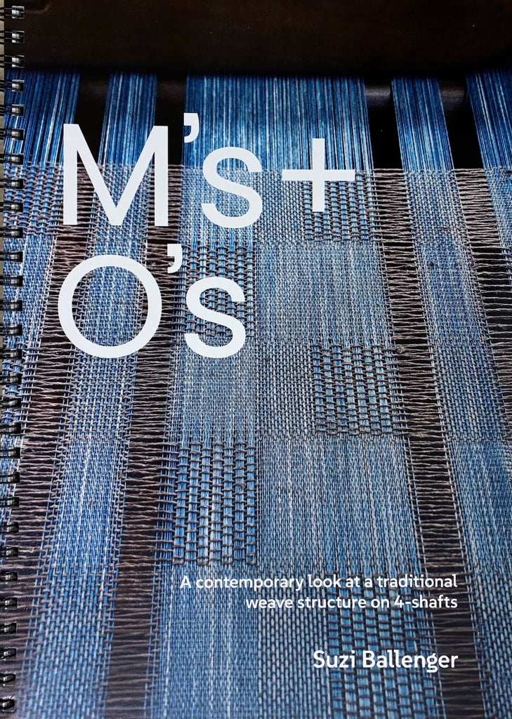 M's + O's - A contemporary look at a traditional weave structure on 4 shafts