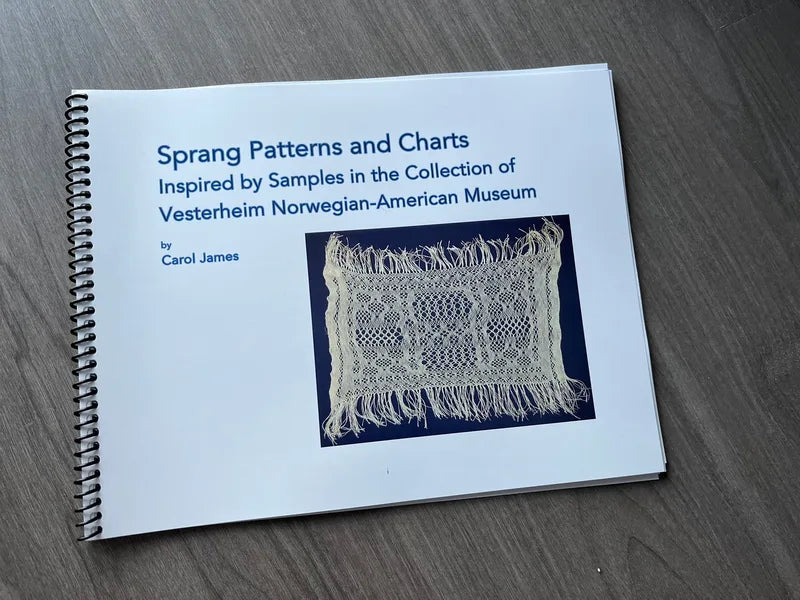 Sprang Patterns and Charts From Vesterheim